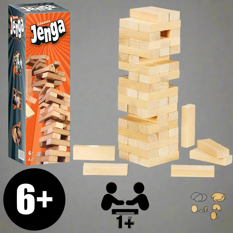 Jogo Gringo - Jenga Clássico Multilíngue