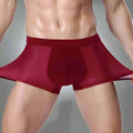 Cueca Masculina de Fibra de Bambu Sem Costura