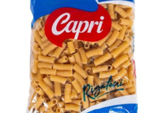 PASTA CAPRI RIGATONI 1KG (1X12UND)